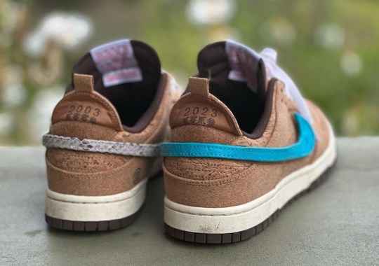 First Look: CLOT Reveals Upcoming Nike Dunk Low Collaboration Covered In Cork