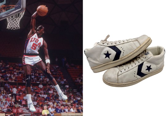 Michael Jordan’s Earliest Documented Game-Worn Sneakers Are Up For Auction