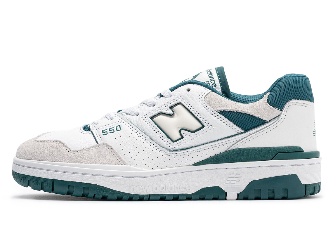 New Balance 550 Bb550sta White Green 6