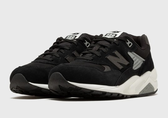 The New Balance 580 Adds A Bit More Black To Its Wardrobe
