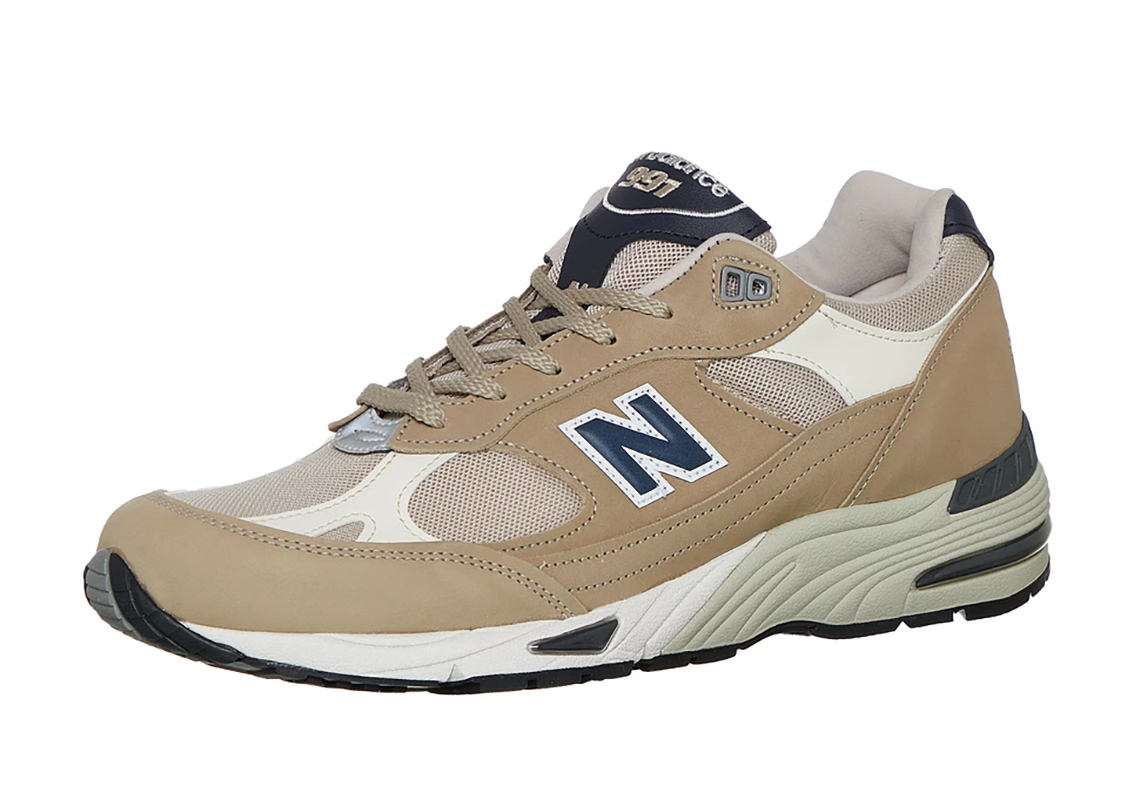 The New Balance 991 Prepares For Fall In “Elm” And “Brown Rice”