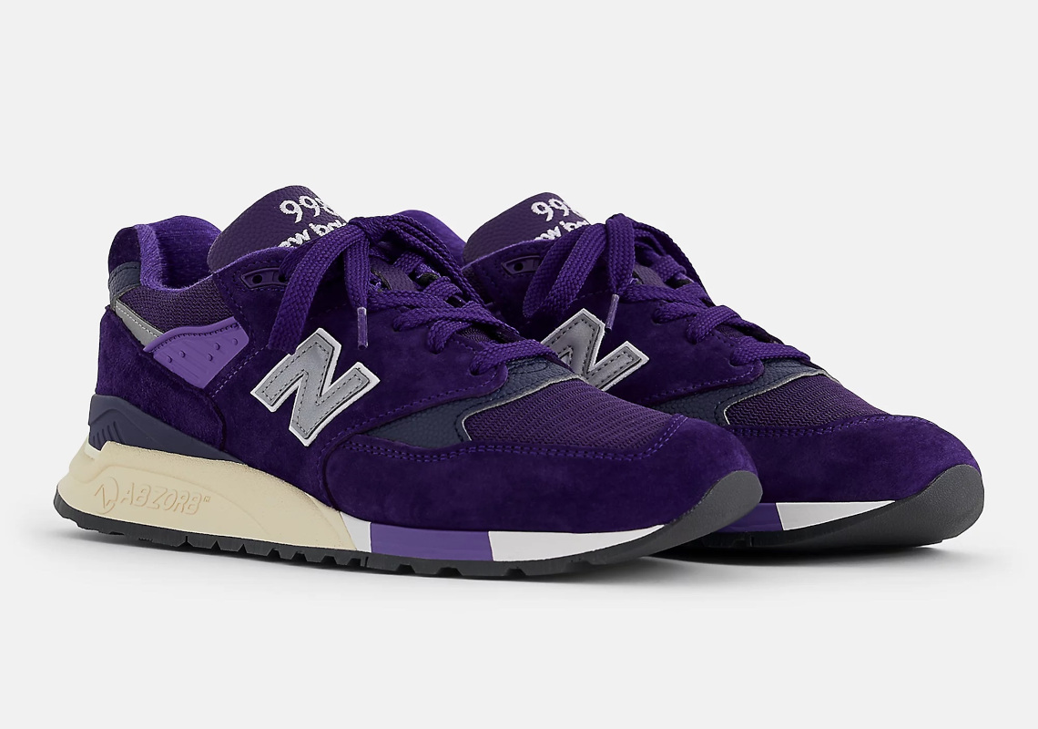 New Balance's Made In USA Program Gives The 998 A "Plum Purple" Makeover