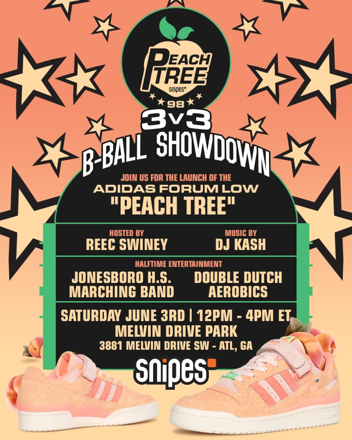 Snipes Adidas Forum Low Peach Tree If7989 6