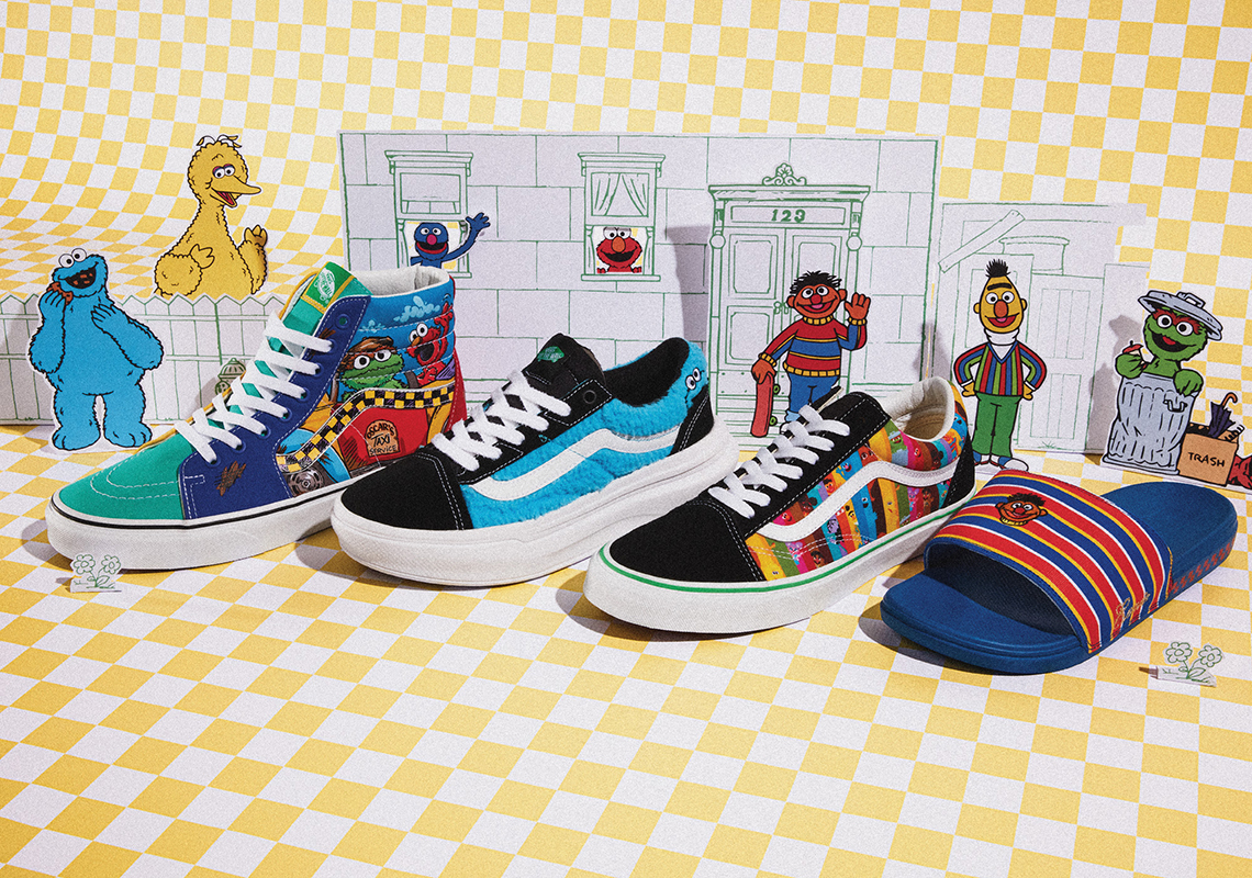 Sesame Street Vans We All Belong Collection 10