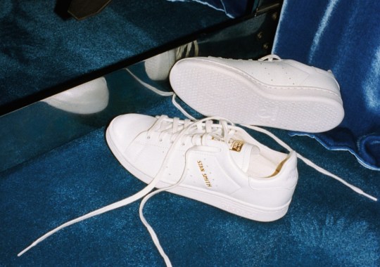 The adidas Stan Smith Luxe Gets Ready For Summer In Pristine “Cloud White”