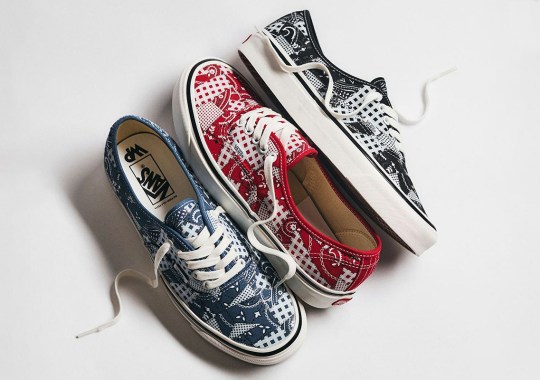 WP And Vault By Vans Add Print Patchwork To The Authentic 44 DX