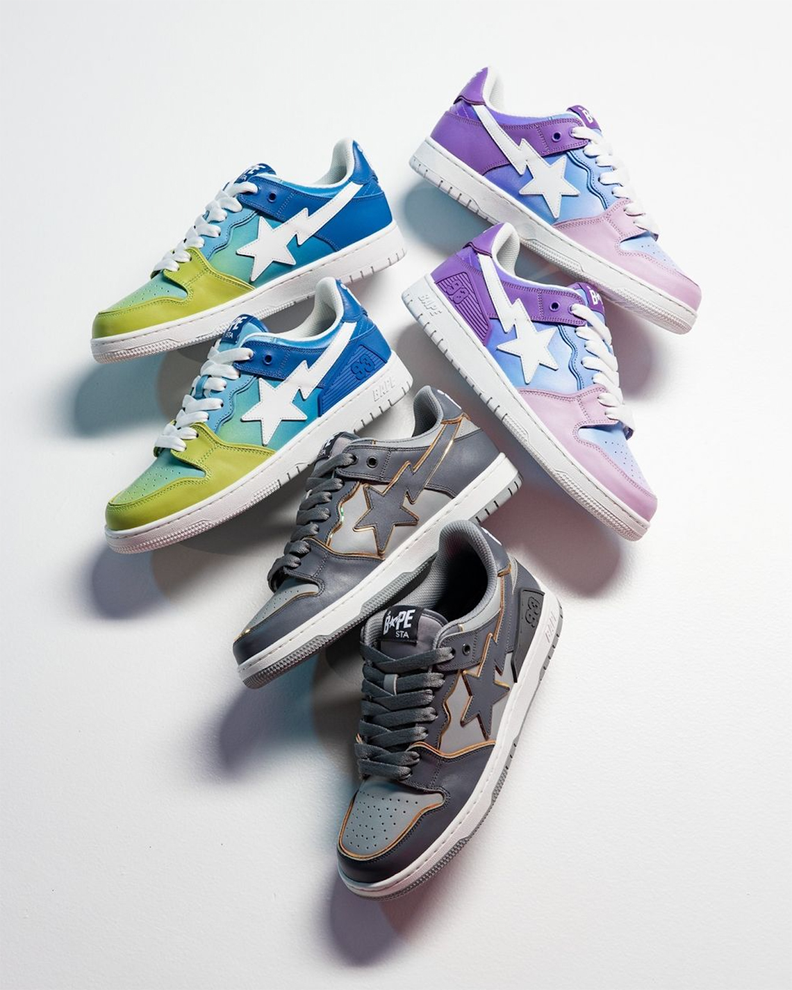 a bathing ape SK8 STA スニーカー 23cm BAPE SK8 STA (February 2023 Collection) | Nice Kicks