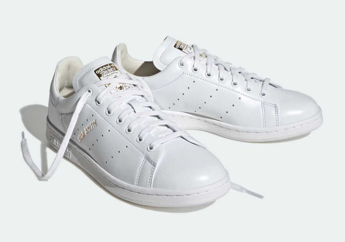 The adidas Stan Smith Luxe Gets Ready For Summer In Pristine “Cloud White”