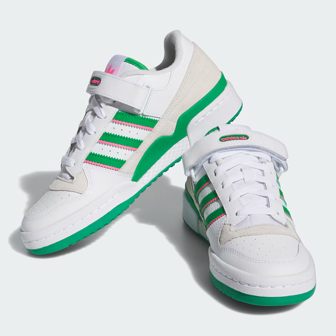 adidas Gazelle Bold Brand-stripe Suede Low-top Trainers in Green | Lyst