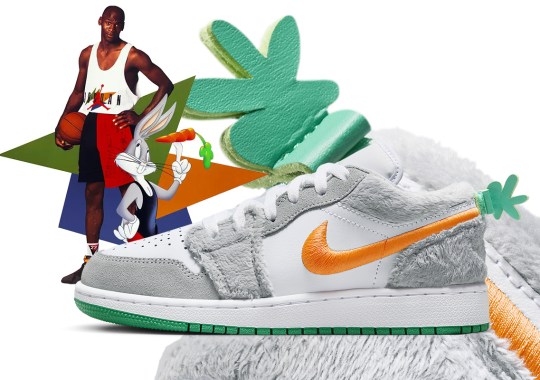 Bugs Bunny Likely Inspired The Upcoming Air Jordan 1 Low "Rabbit"
