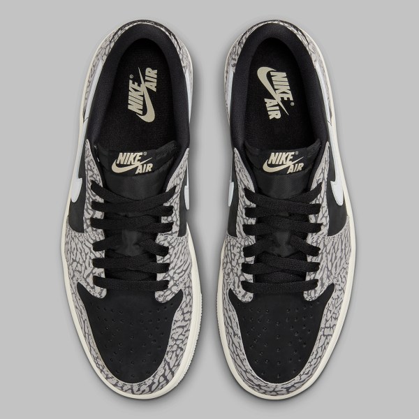 aj1 low elephant print