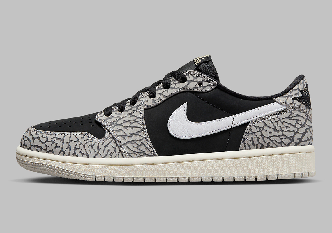 air jordan 1 low og elephant print cz0790 001 5