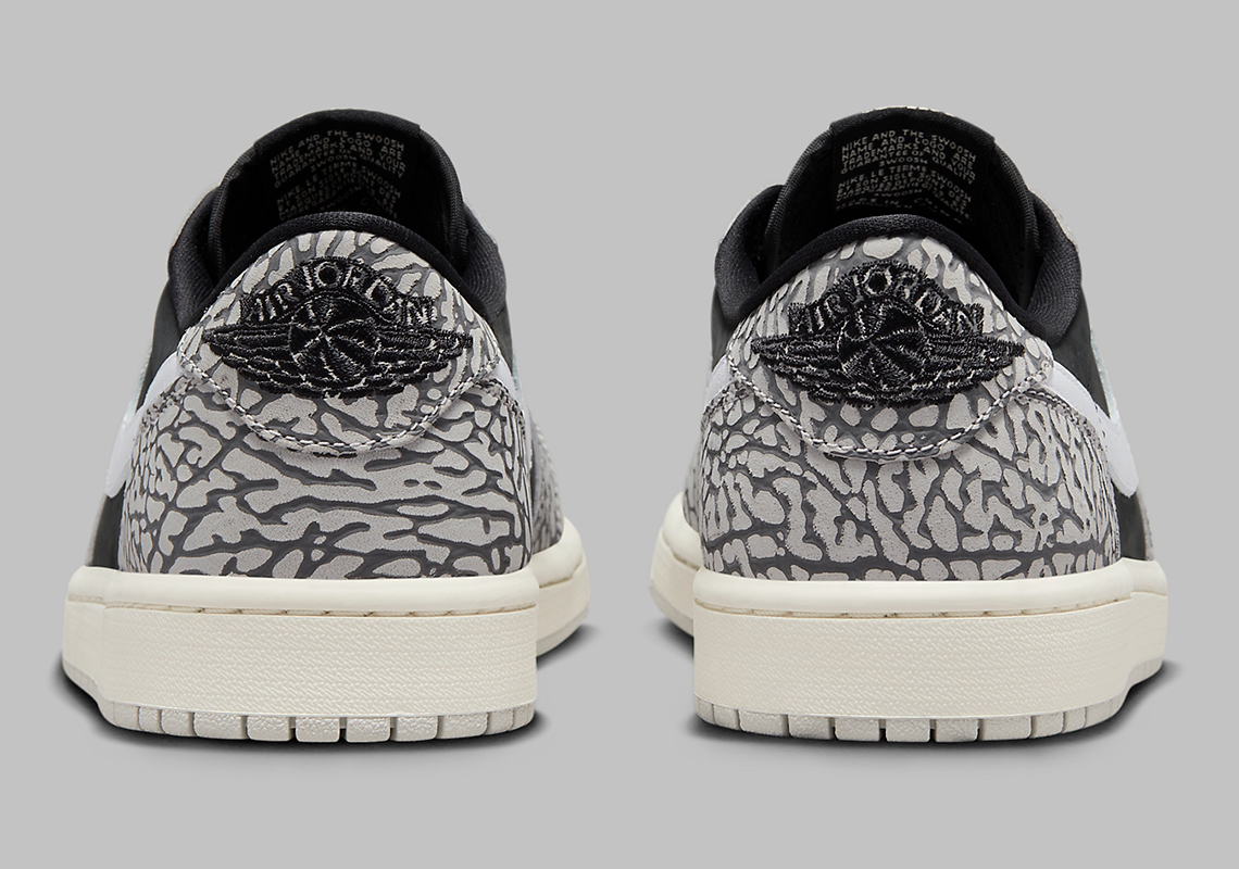 jordan 1 elephant print low
