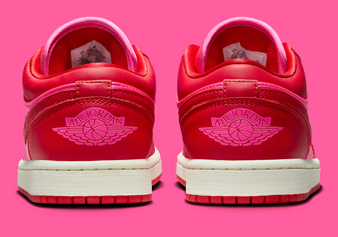 Air Jordan 1 Low Se Wmns Pink Blast Chile Red Fb9893 600