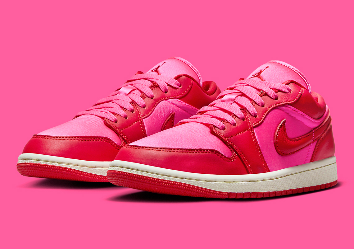 The Air Jordan 1 Low "Pink Blast" Arrives For Valentine's Day