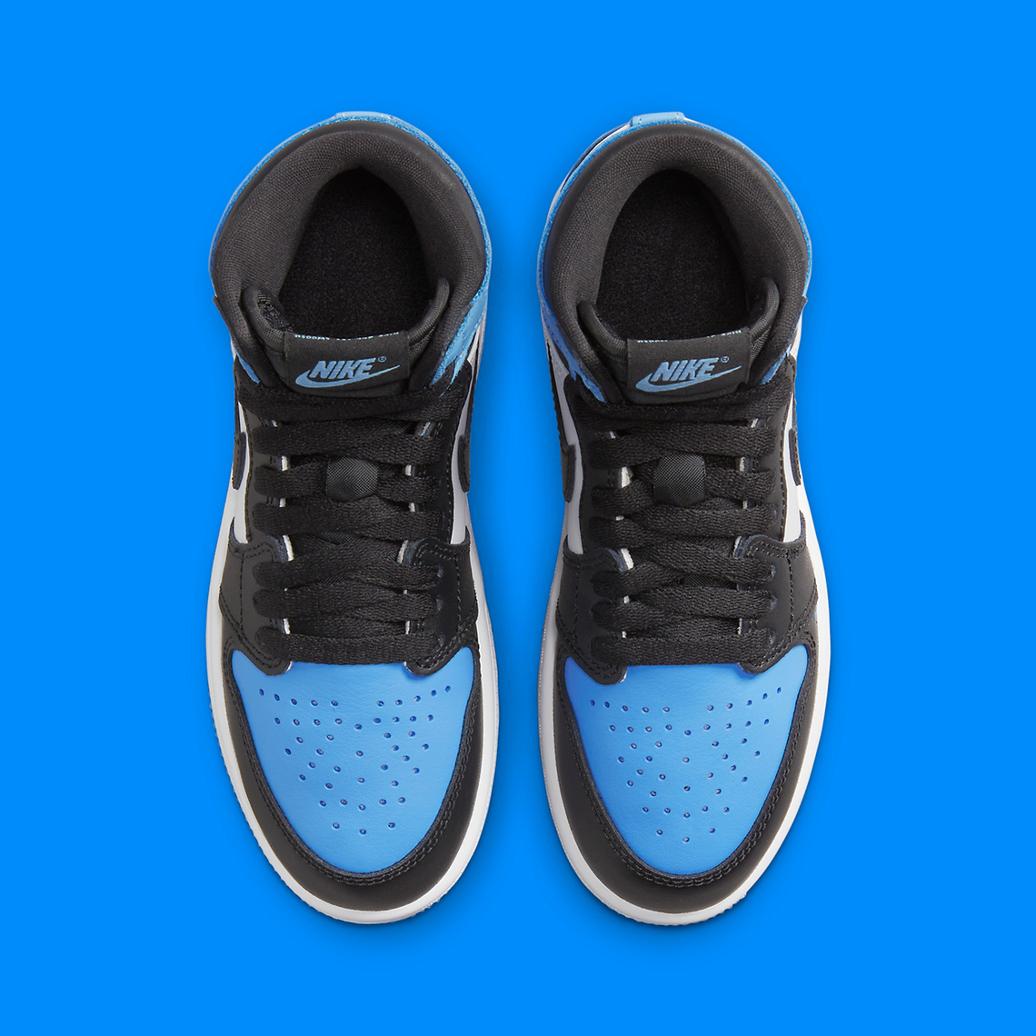 Detailed Look At The Air Jordan 1 High UNC Toe - Sneaker News