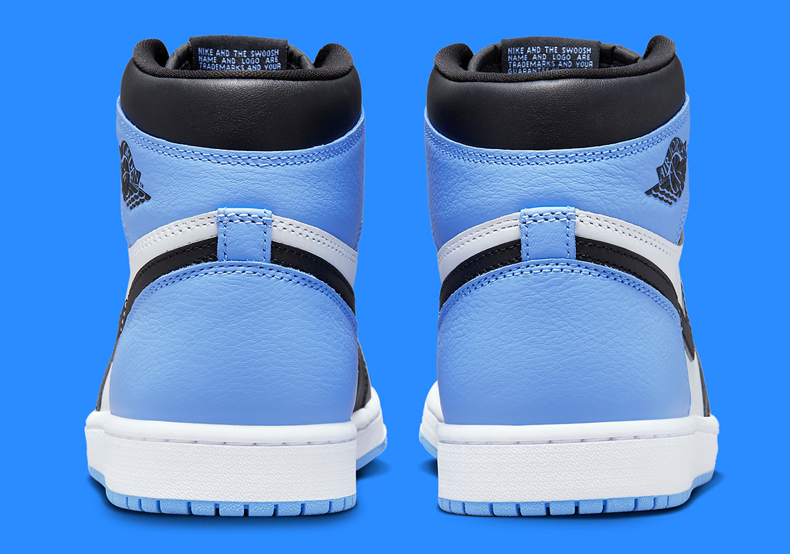 Detailed Look At The Air Jordan 1 High UNC Toe - Sneaker News