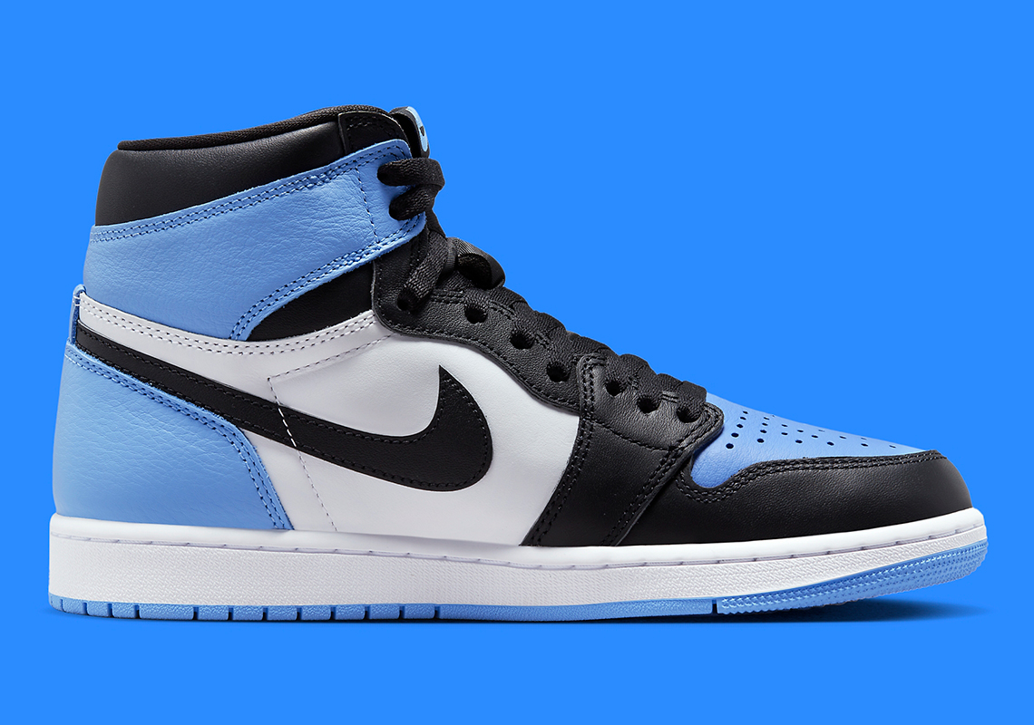 Detailed Look At The Air Jordan 1 High UNC Toe - Sneaker News