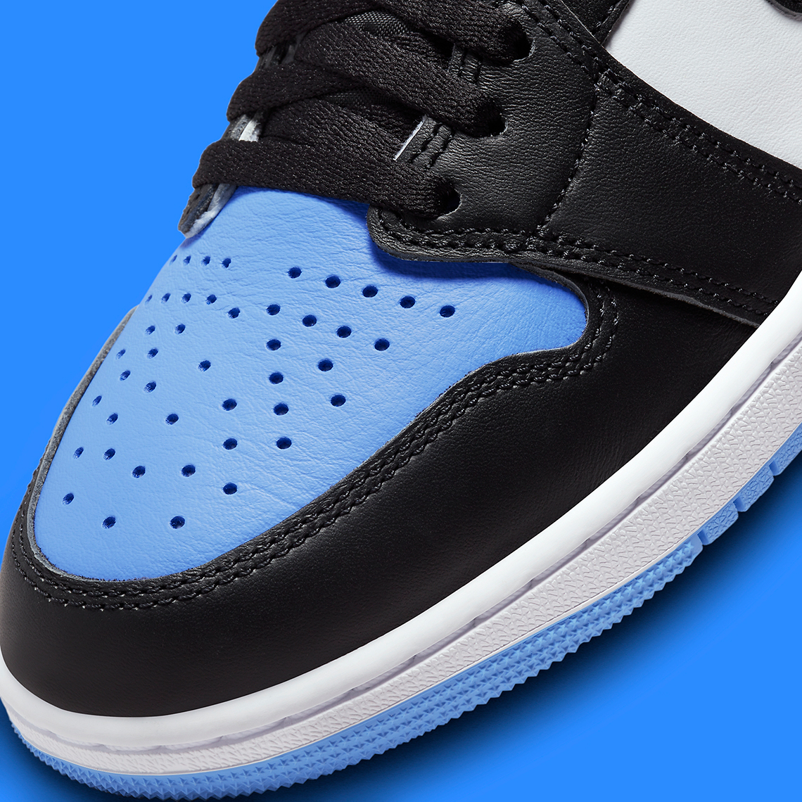 Detailed Look At The Air Jordan 1 High UNC Toe - Sneaker News