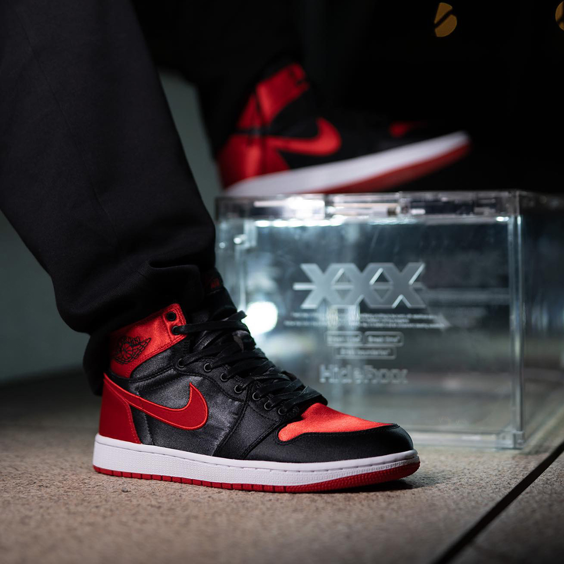 The Air Jordan 1 High OG 'Satin Bred' is one of the rarest birds