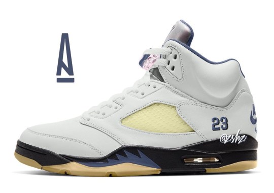 A Ma Maniere To Release A Women's Exclusive Air Jordan 5 "Diffused Blue" This Holiday 2023 Season