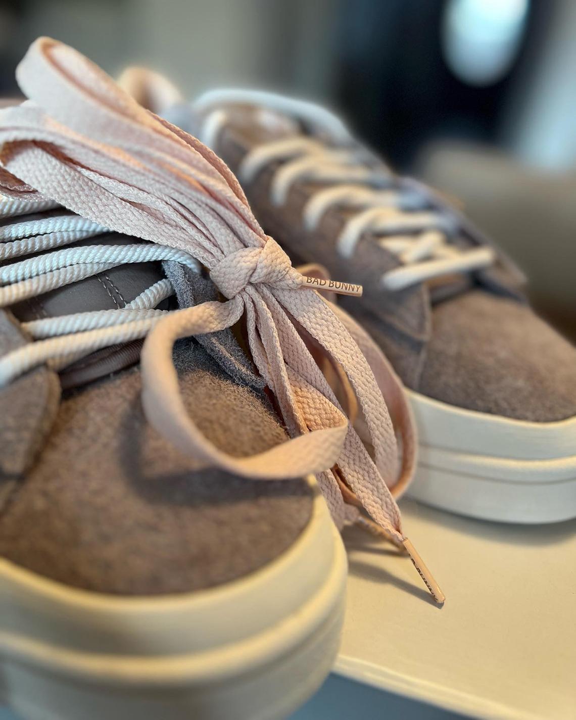 First images of the Bad Bunny x adidas Campus Light Brown - HIGHXTAR.