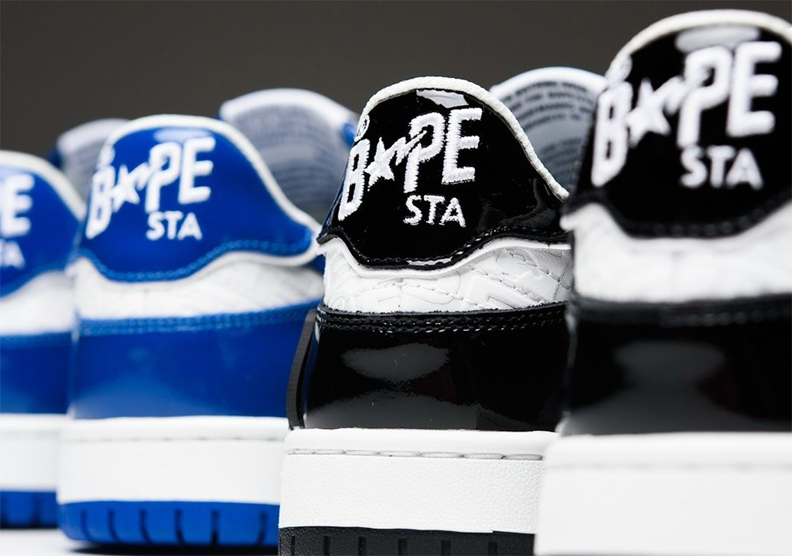 Bape Sk8 Sta Patent Leather Pack 1