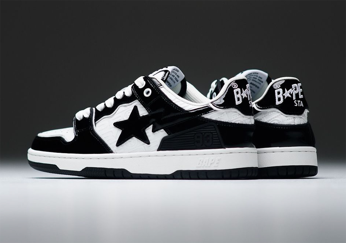 Bape Sk8 Sta Patent Leather Pack 4
