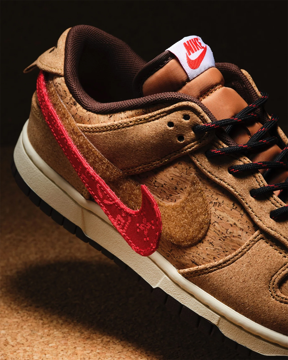 CLOT x Nike Cork Dunk Low FN0317-121 Release Date | SneakerNews.com