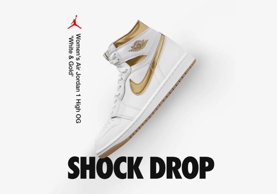 SHOCK DROP: Air Jordan 1 "Metallic Gold" (February 2nd, 1pm EST)