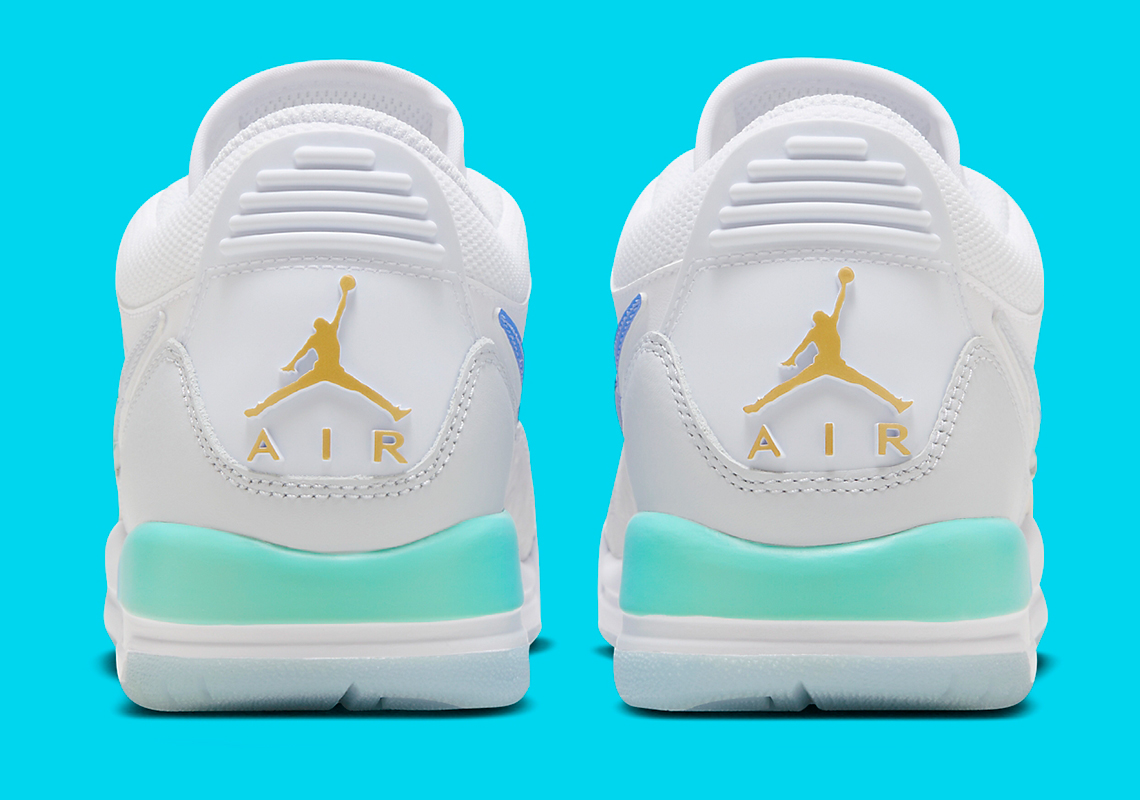 Nike has officially unveiled the Air Jordan XXXV Gs White Aqua Red Fn8896 131 5