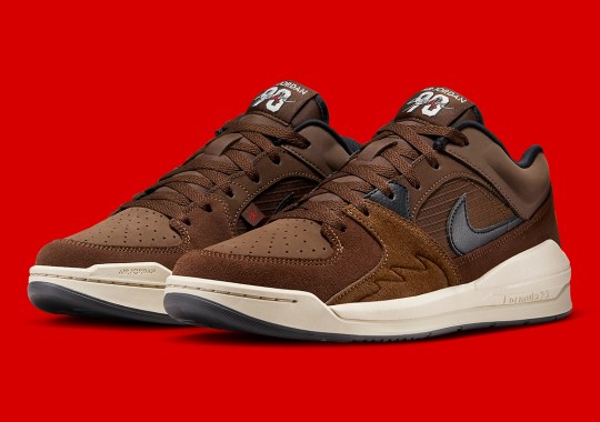 The Jordan Stadium 90 Receives Some “Baroque Brown” Cues From La Flame