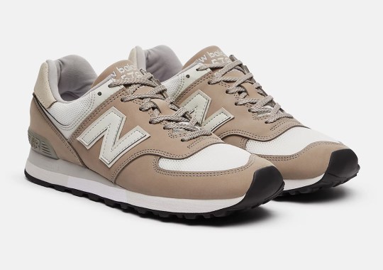 The New Balance 576 Returns To Its Made In UK Tooling For A "Toasted Nut" Feature