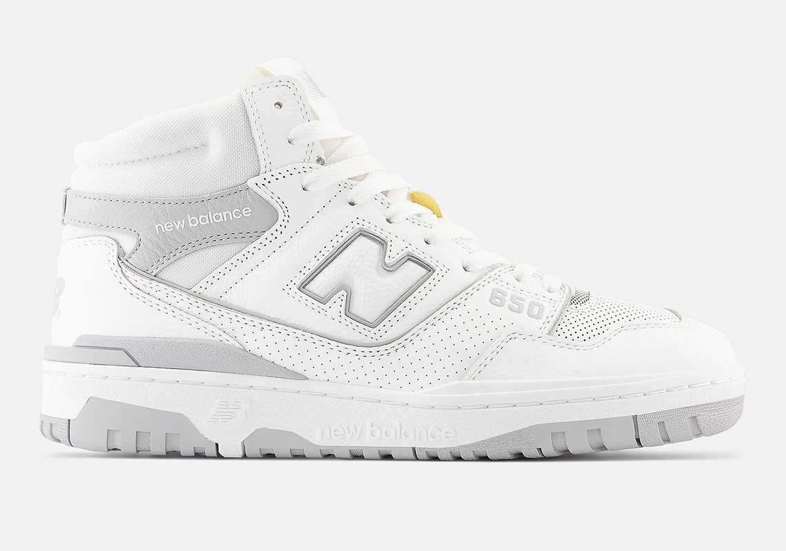 The Updated New Balance 650 Appears In Cool “White/Grey”
