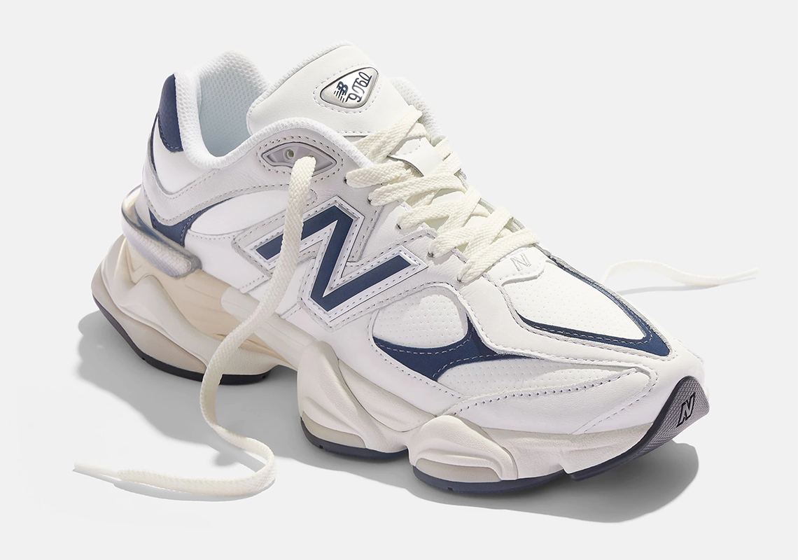 New balance cheap white and navy