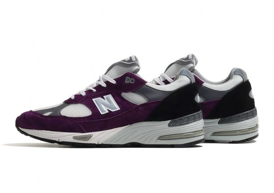 A Refreshing Glass Of Grape Juice Douses The New Balance 991 Made In UK