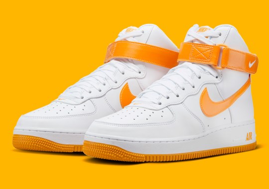 Sundial Yellow Brightens The Nike Air Force 1 High