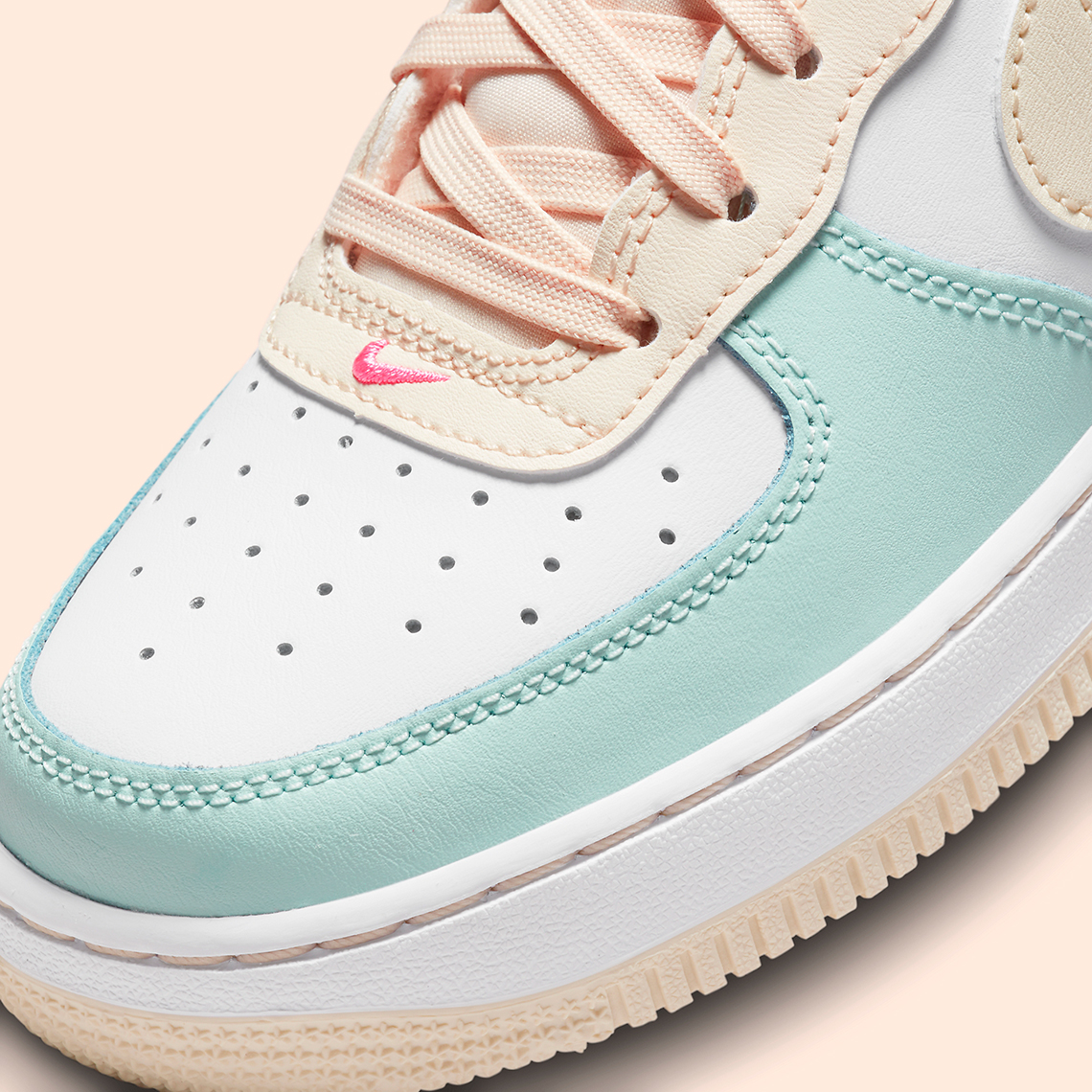 Nike Air Force 1 Low Emerald Rise Guava Ice Pink Spell Dv7762 300 1