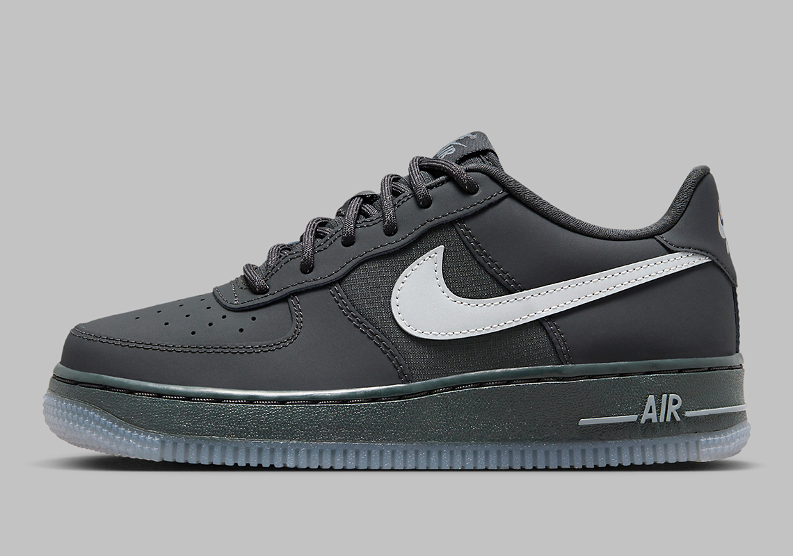 Nike Adds Reflective Swooshes To This Greyscale Air Force 1