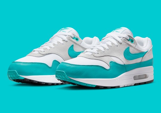Official Images Of The Nike Air Max 1 “Clear Jade”