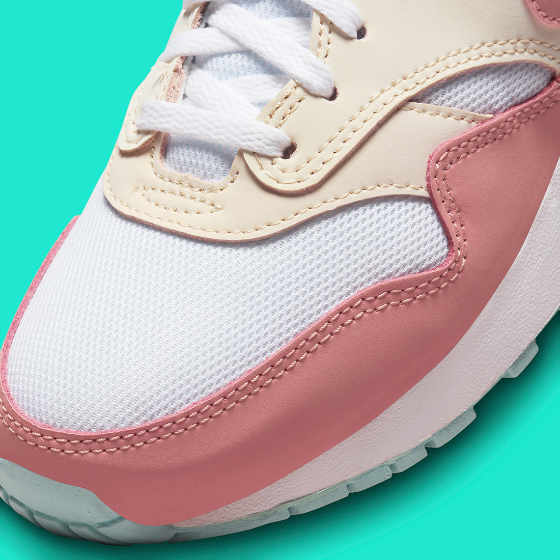 Nike Air Max 1 Gs Pink Mint Foam Dz3307 101 7