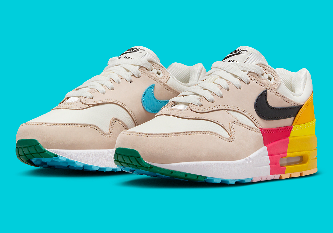 Ambitious Colorblocking Decorates The Latest Nike Air Max 1