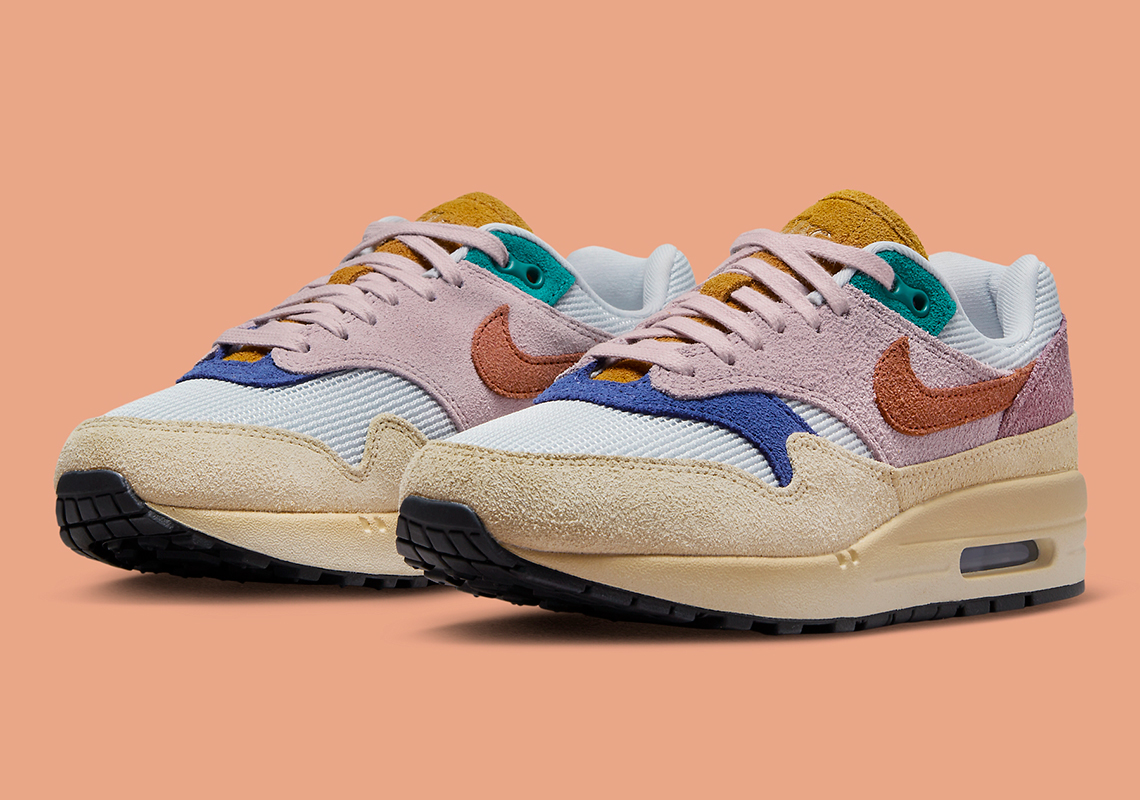 Multi-Color Suedes Take On This Women's Nike Air Max 1