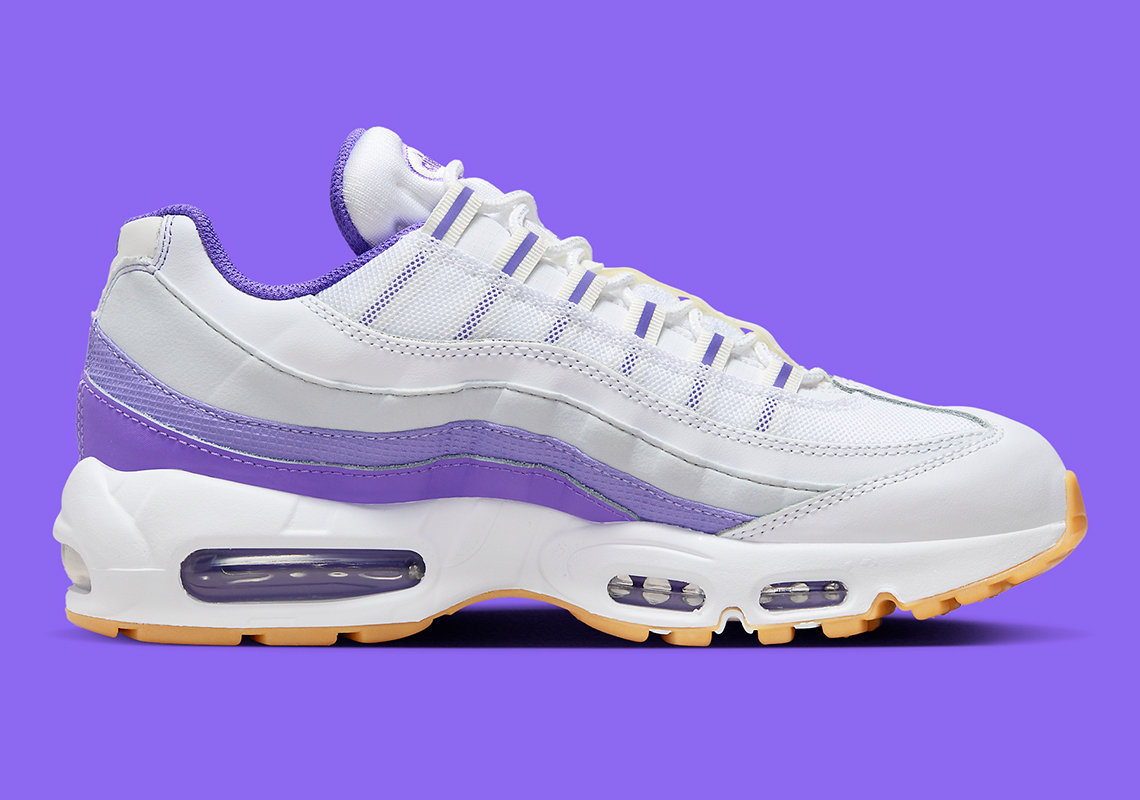 Nike air max 95 hotsell white purple