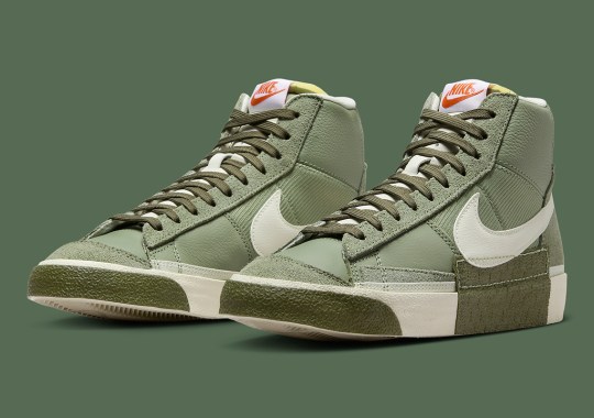 The Nike Blazer Mid '77 Pro Club Resurfaces In An Olive Colorway