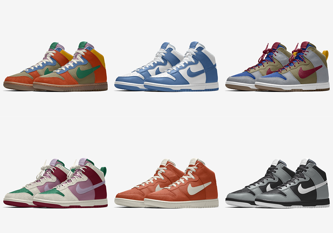 The Nike Dunk High By You Is Back With Several New Options