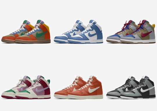 The Nike Dunk High By You Is Back With Several New Options