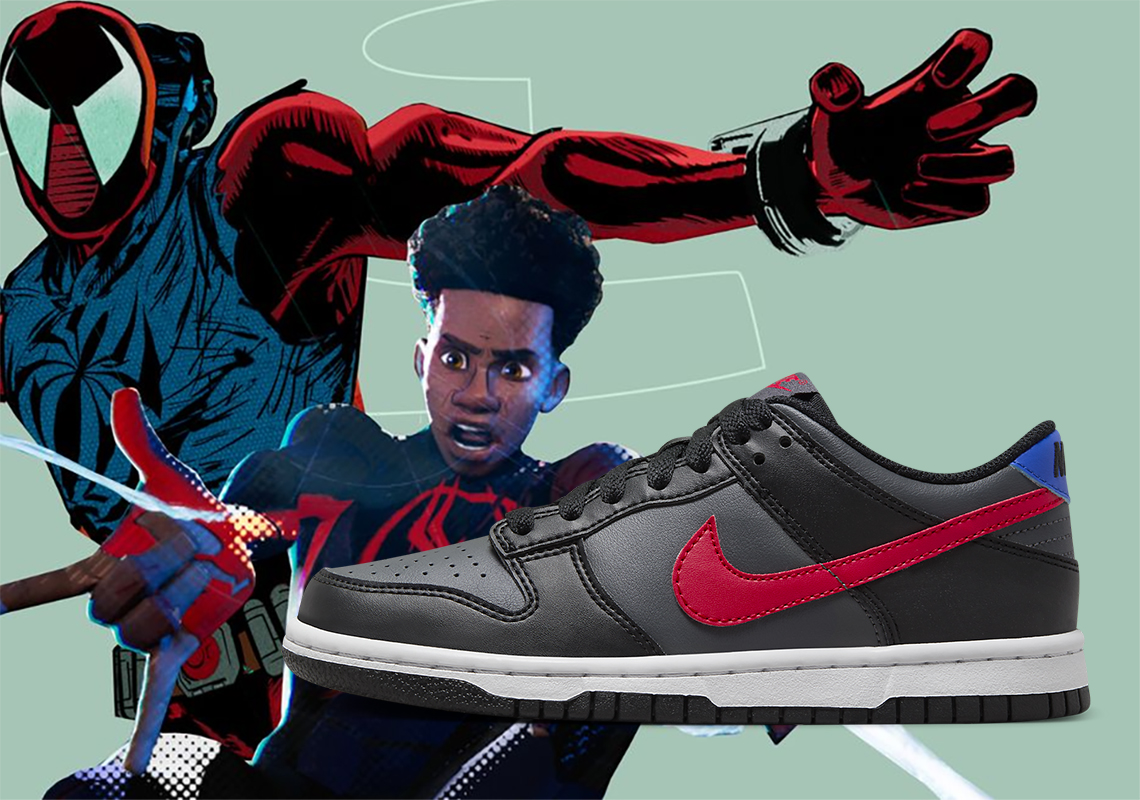 Nike Seemingly Taps Into The Spider-Verse For This Upcoming Dunk Low