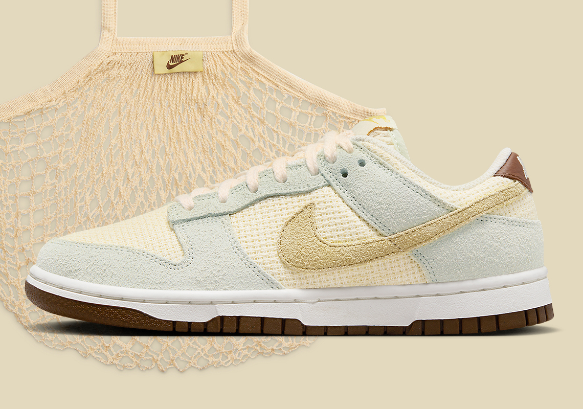 Hemp And Suede Treat The Nike Dunk Low To A Retextured Ensemble