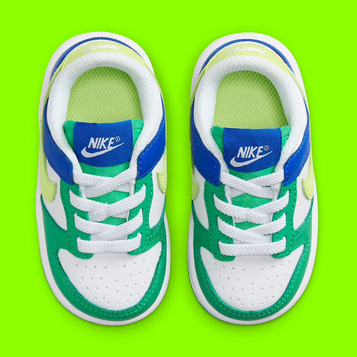Nike Dunk Low Td Green Royal Volt Fv4501 100 3